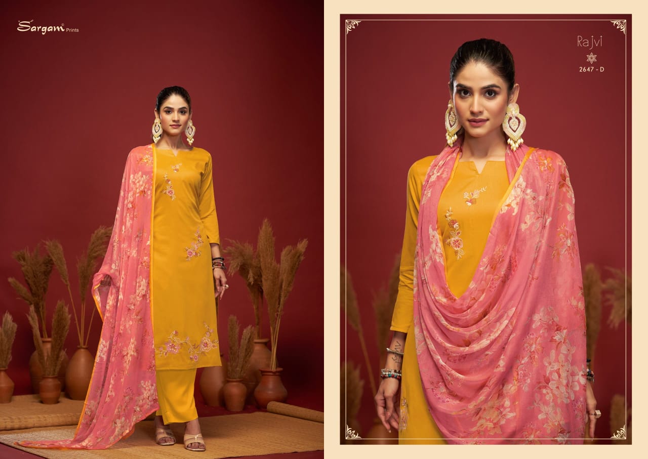 Sargam by Rajvi Designer Salwar Suit Wholesale Shop In Surat
